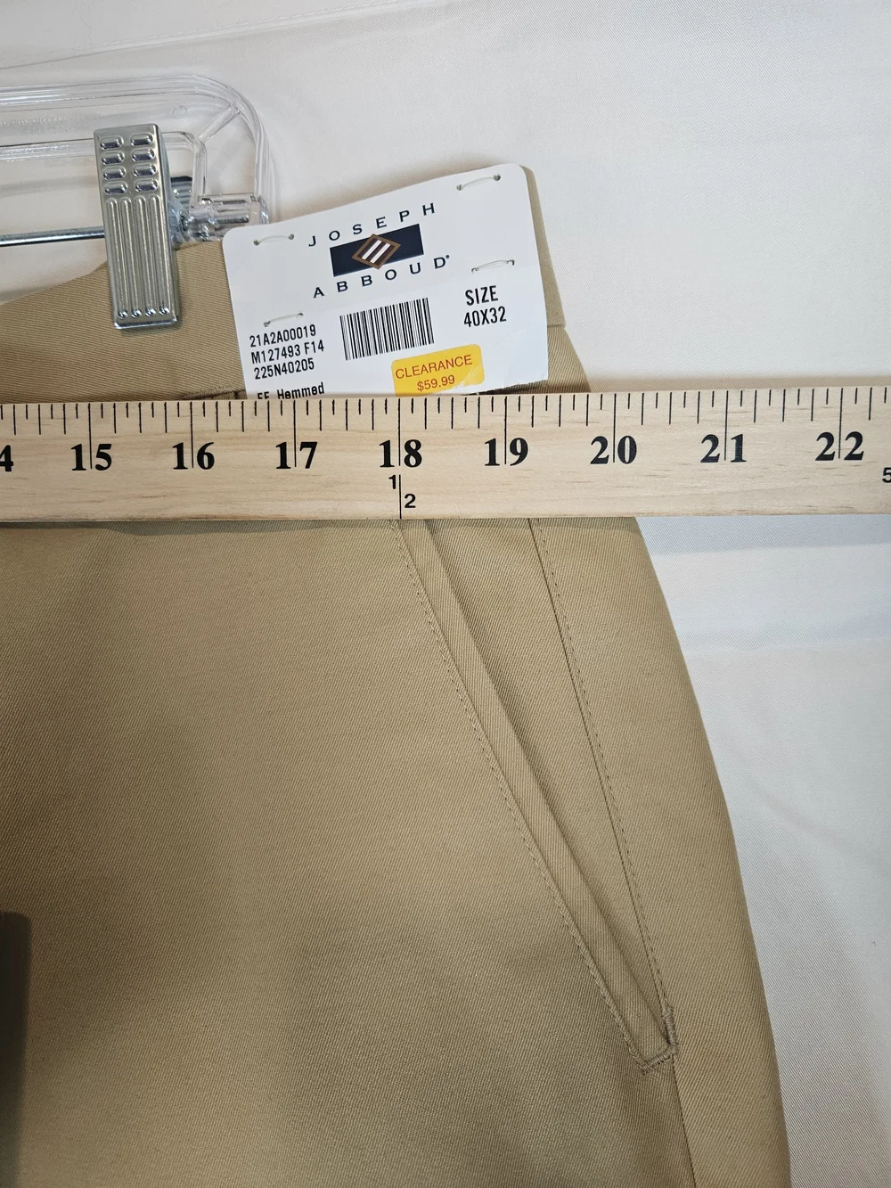 Joseph Abboud Classic Tan Straight-Leg Chinos Modernuniform Normcore